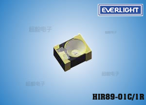 小尺寸封装红外线发射管 亿光HIR89-01C/1R 烟检测器