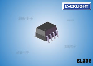 亿光电晶体管型光电耦合器 EL206 检测电路专用光