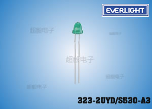 亿光超高亮黄色LED 323-2UYD/S530-A3 计算机专用LED指